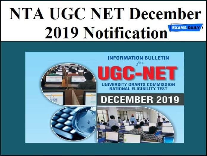 NTA UGC NET 2019 December