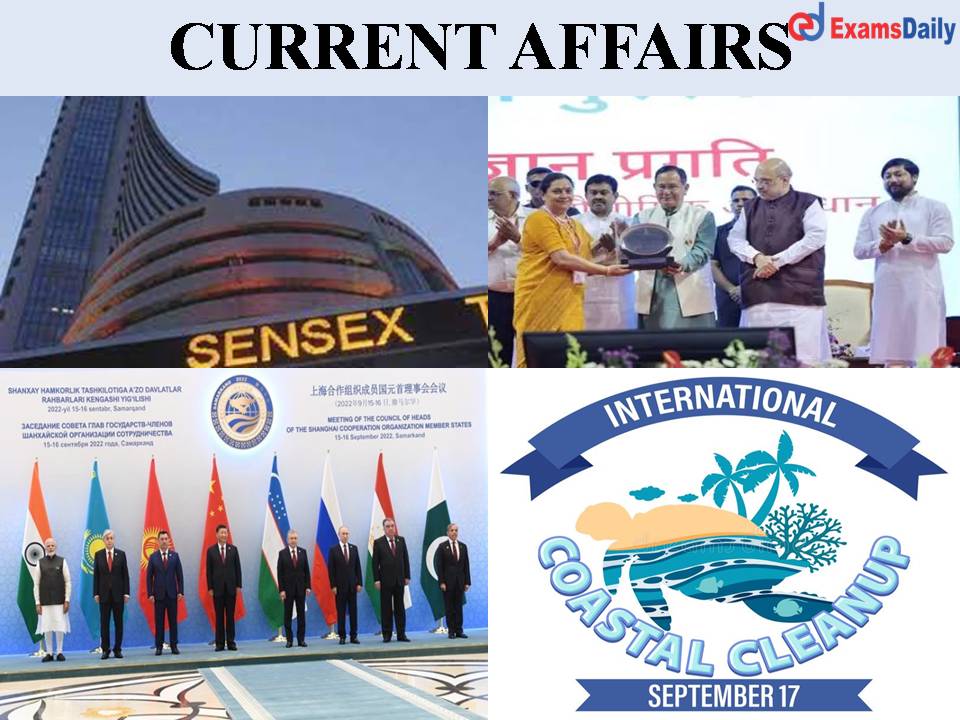 Current Affairs – 17th September 2022
