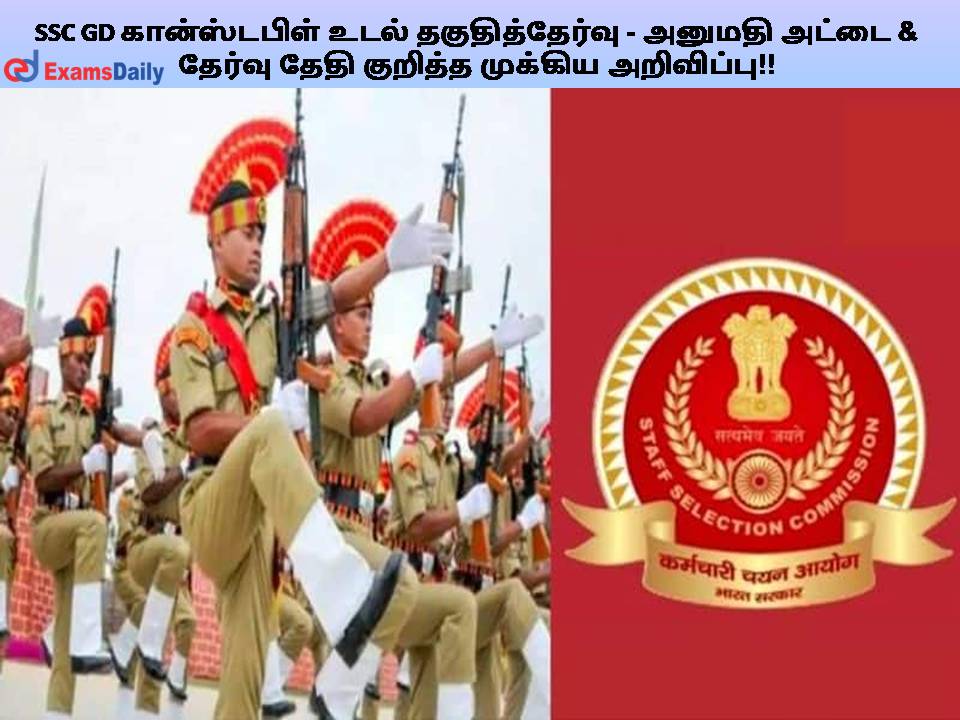 SSC GD 
