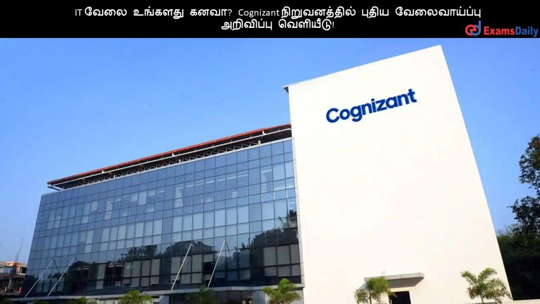 IT ???? ??????? ????? Cognizant ???????????? ????? ???????????? ????????? ????????! IT ???? ??????? ????? Cognizant ???????????? ????? ???????????? ????????? ????????!
