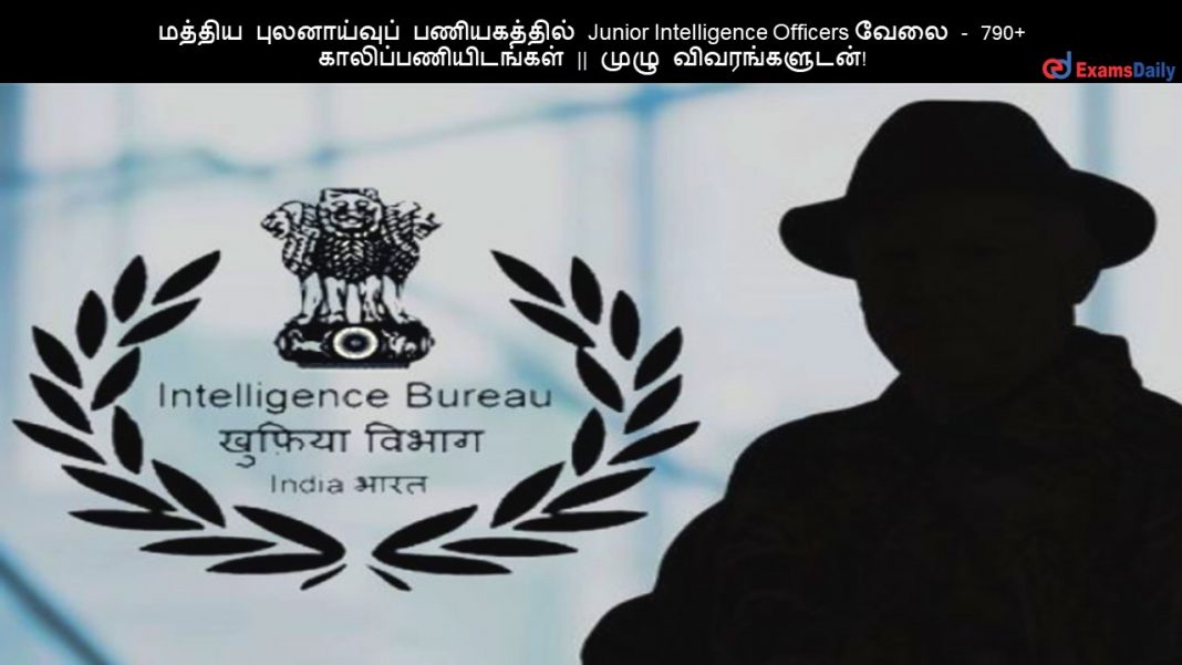 ?????? ??????????? ??????????? Junior Intelligence Officers ???? - 790+ ????????????????? || ???? ????????????!