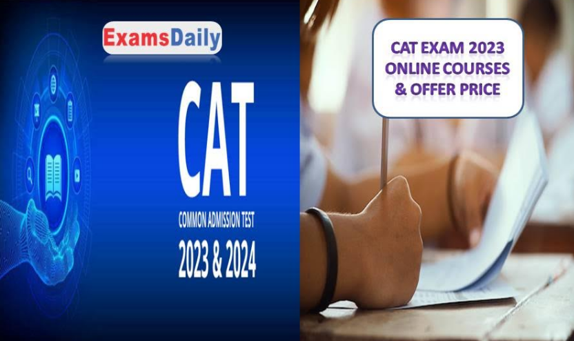 CAT EXAM 2023 - Online Course Pack in Mega Offer!! CAT EXAM 2023 - Online Course Pack in Mega Offer!!
