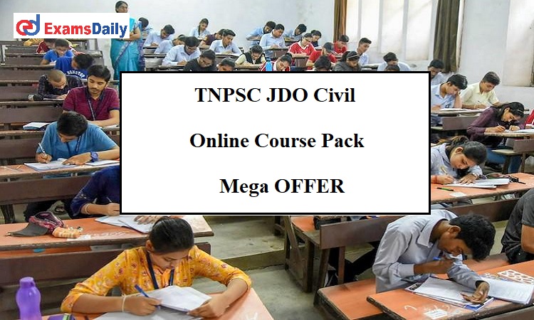 TNPSC JDO Civil Online Course Pack.. Mega OFFER For You! TNPSC JDO Civil Online Course Pack.. Mega OFFER For You!