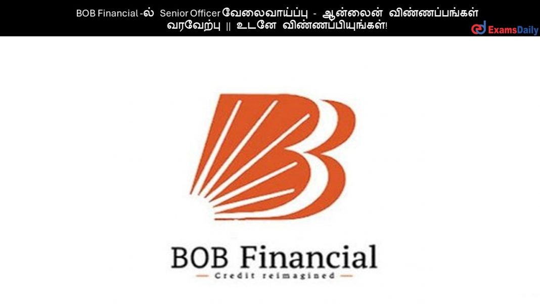 BOB Financial -?? Senior Officer ????????????