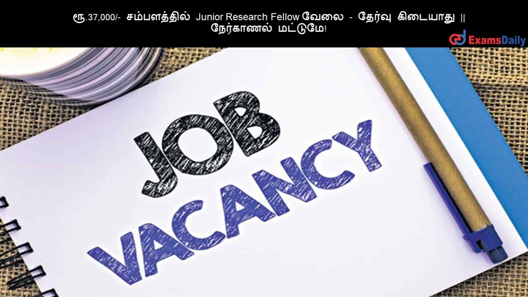 Junior Research Fellow