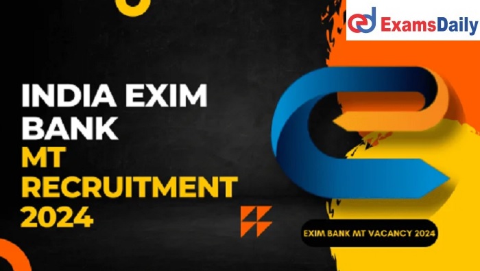 EXIM BANK RECRUITMENT