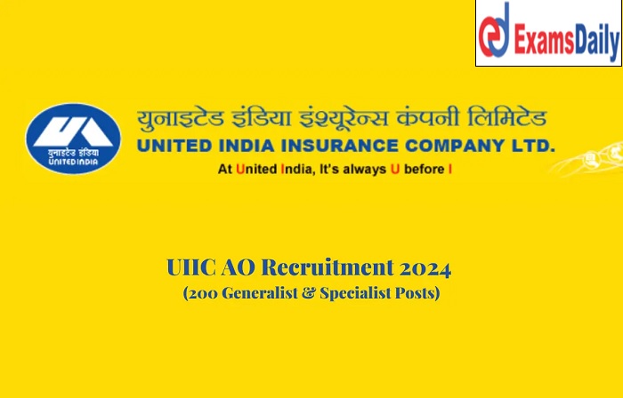 UIIC-ல் 200 காலிப் பணியிடங்களுக்கான புதிய வேலைவாய்ப்பு..!! மாத சம்பளம்-ரூ.96,765|| உடனே முந்துங்கள் ..!! UIIC-?? 200 ?????? ???????????????? ????? ????????????..!! ??? ???????-??.96,765|| ???? ??????????? ..!!