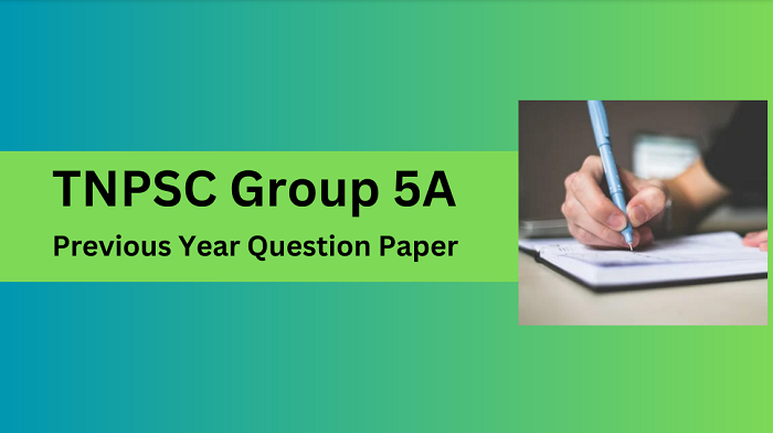 GRP 5A PYQ TNPSC GROUP 5A PREVIOUS YEAR QUESTION PAPER WITH ANSWER PDF DOWNLOAD IN TAMIL
