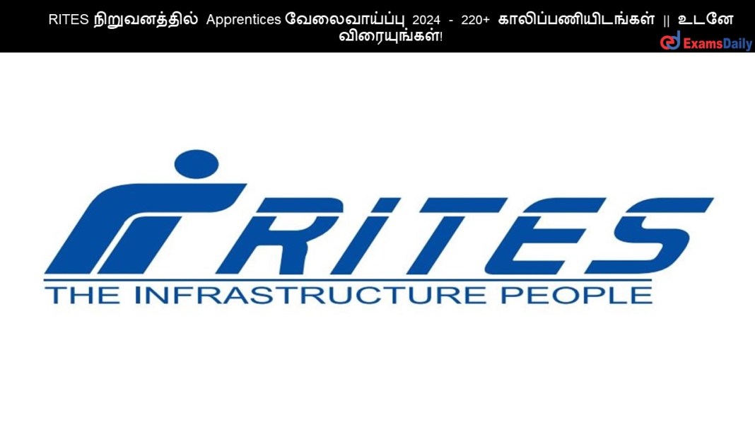 RITES ???????????? Apprentices ???????????? 2024 - 220+ ????????????????? || ???? ???????????!