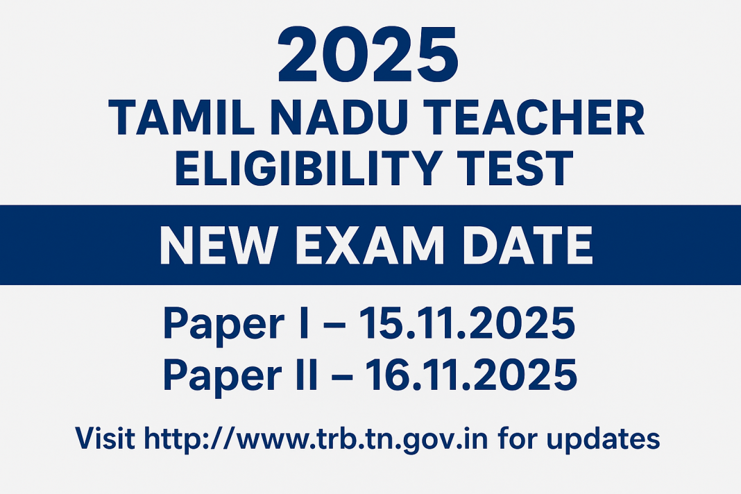 TET NEW Exam date