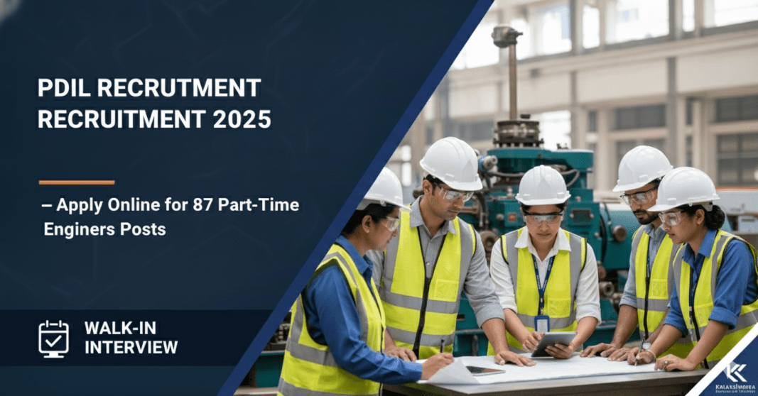 PDIL ஆட்சேர்ப்பு 2025 – 87 Engineers பணியிடங்கள் | ஆன்லைன் விண்ணப்பிக்க கடைசி தேதி 20 நவம்பர் PDIL ??????????? 2025 – 87 Engineers ??????????? | ??????? ???????????? ????? ???? 20 ???????