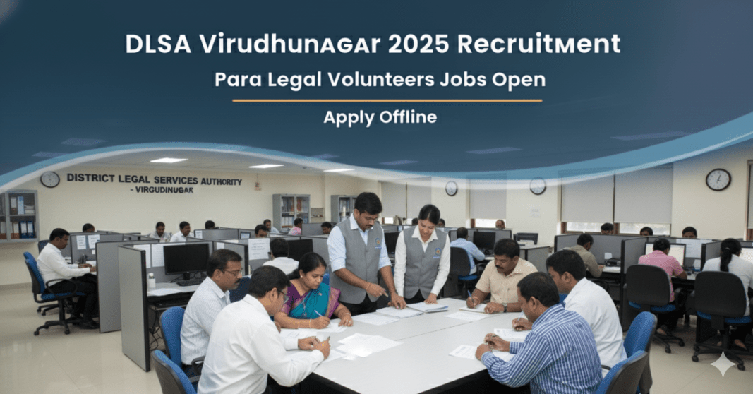DLSA Virudhunagar Para Legal Volunteers ???????????? 2025 – ????????? ????? ??????? ???????? ???????