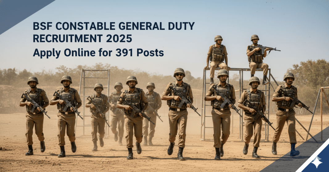 பாகுபாடு பாதுகாப்பு படை (BSF) கான்ஸ்டபிள் (General Duty) ஆட்சேர்ப்பு 2025 – ஆன்லைன் விண்ணப்பிக்கவும்