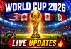 FIFA உலகக்கோப்பை 2026 நேரடி புதுப்பிப்புகள் முழு போட்டி தகவல்கள், முடிவுகள் & தமிழ் விளக்கம்