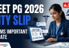 NEET PG 2026 Exam City Slip: தவறான SMS குறித்து NBEMS விளக்கம்